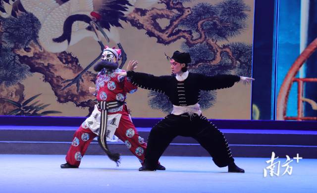 粤剧《醉打蒋门神》，广东粤剧院苏国进饰演武松。