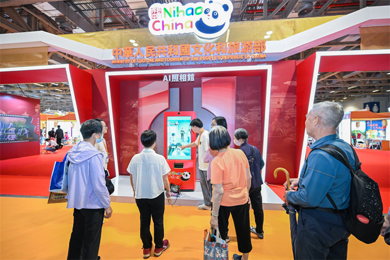 AI技术的应用也成为此次布展的亮点。