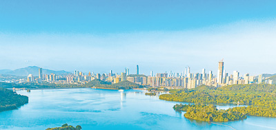 深圳水库。