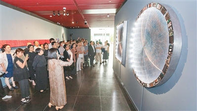 北京单元展览现场。
