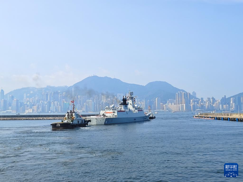 7月7日，运城舰离开昂船洲军营码头。