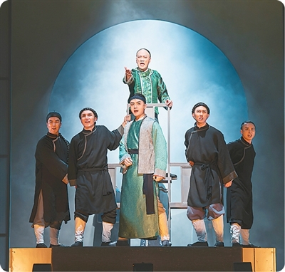 《大状王》上海首演场原版演员剧照。