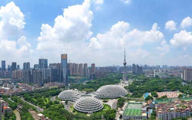上半年，佛山全市地区生产总值6366.87亿元。戴嘉信 摄